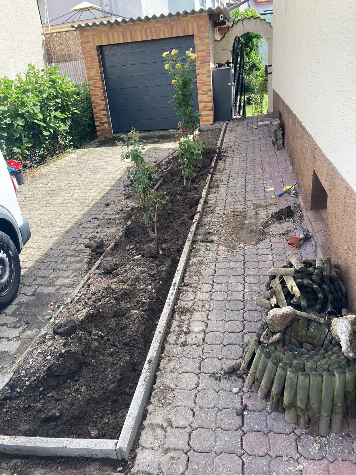 Beetanlage & Bepflanzung